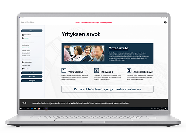 Communication thickens work community